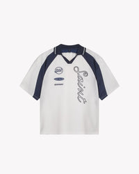 Saint Blanc POLO MULTI LOGO JERSEY OV WHITE
