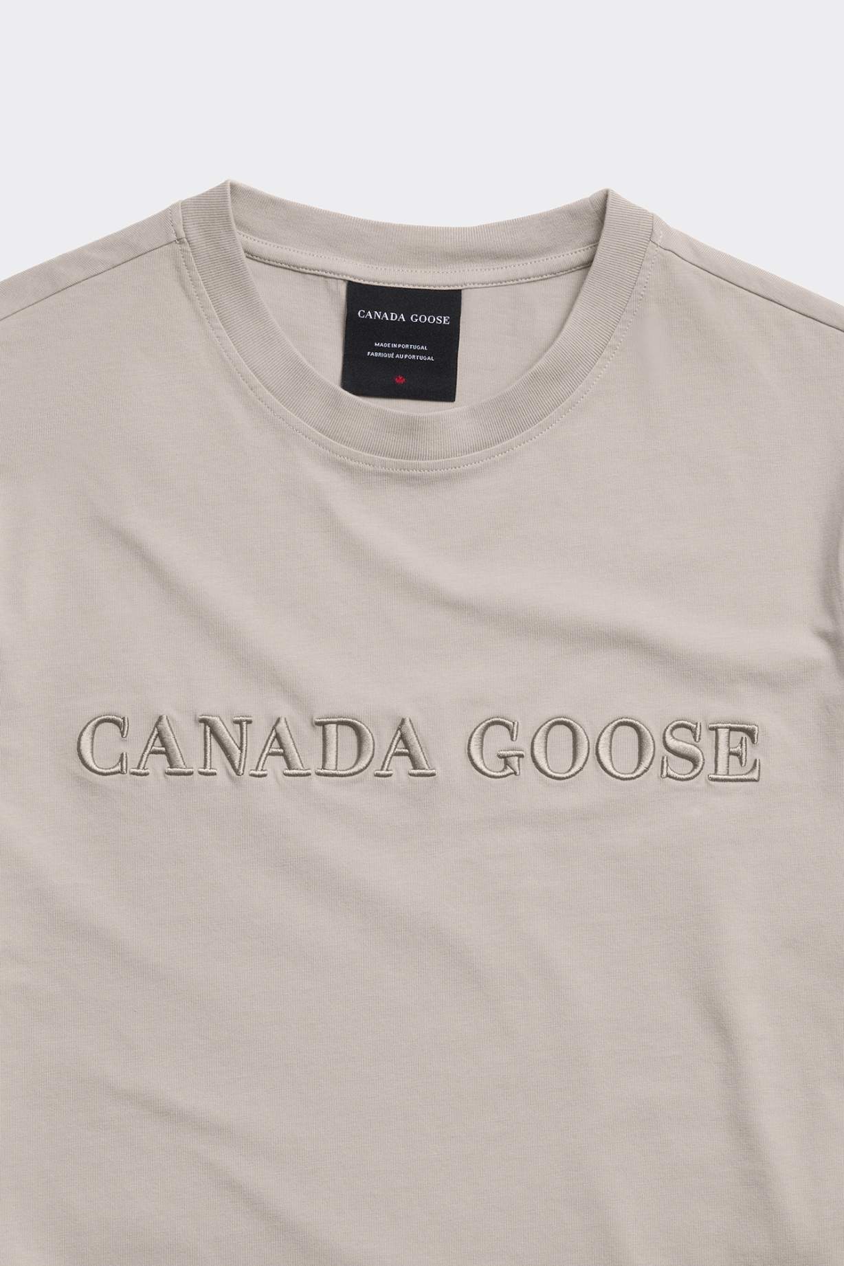 CANADA GOOSE T-SHIRT EMERSEN T-SHIRT GREY – Tip de Bruin