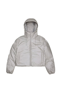 RAINS JACKET LOHJA SHORT INSULATED JACKET OFF WHITE