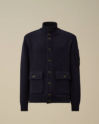 CP COMPANY SWEATER 19CMKN042A D-BLUE