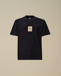 CP COMPANY T-SHIRT 19CMTS178A D-BLUE