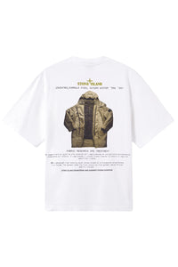 STONE ISLAND T-SHIRT K2S15 2100037 S0091 WHITE