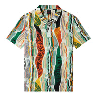 Carlo Colucci POLO C3826 MULTI GREEN