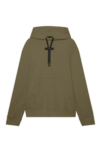 ON RUNNING JOGGING TOP FOCUS TECH HOODIE M-GREEN