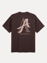 AEDEN T-SHIRT YONO TEE D-BROWN