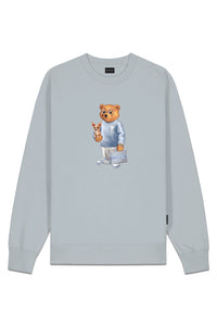 BARON FILOU SWEATER THE CHIHUAHUA BUDDY CXLIX SWEATER L-BLUE