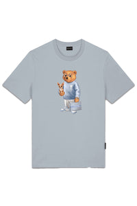 BARON FILOU T-SHIRT THE CHIHUAHUA BUDDY CXLIX TSHIRT L-BLUE