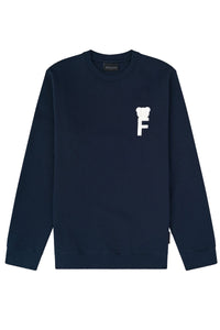 BARON FILOU SWEATER CHENILLE F D-BLUE