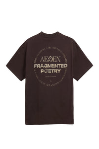 AEDEN T-SHIRT FABIEN TEE BROWN