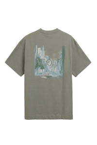 AEDEN T-SHIRT SYLVAIN TEE GREEN