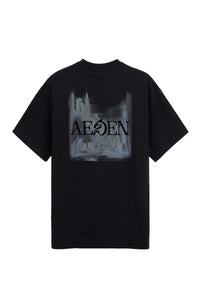 AEDEN T-SHIRT SYLVAIN TEE BLACK