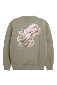 AEDEN SWEATER MAELO SWEATSHIRT GREEN