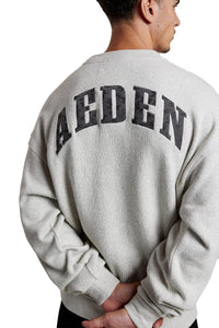 AEDEN SWEATER SAM SWEATER L-GREY