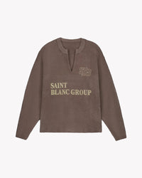 Saint Blanc SWEATER PATROL KNIT SWEATER BROWN