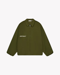 Saint Blanc Interlock Coach Jacket Green