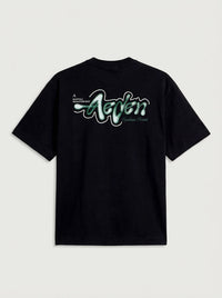 AEDEN T-SHIRT WORREL TEE ZWART