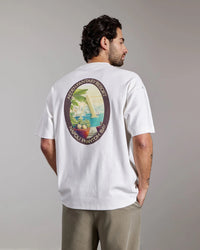 AEDEN T-SHIRT ZAVIANO TEE OFF WHITE