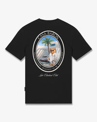 BARON FILOU T-SHIRT BACKPRINT FILOU CLXVIII BARON ZWART