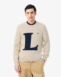 Lacoste TRUI AH8590 BEIGE
