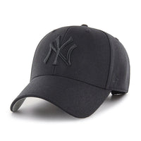 47 CAPS CAP NEW YORK YANKEES ‘47 MVP ALL BLACK