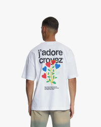 CROYEZ T-SHIRT J-ADORE T-SHIRT WIT