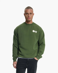 CROYEZ SWEATER SILHOUETTE 2.0 SWEATER GROEN