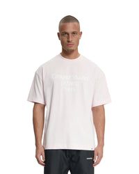 CROYEZ T-SHIRT STUDIO DAMAGED T-SHIRT ROZE