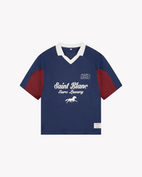 Saint Blanc T-SHIRT EURO LUXURY JERSEY BLAUW