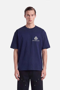 DONT WASTE CULTURE T-SHIRT AZEMARI BLAUW