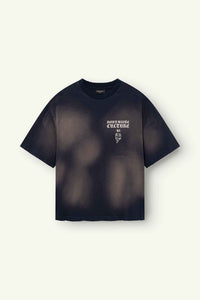 DONT WASTE CULTURE T-SHIRT THUNDER T-SHIRT BLAUW