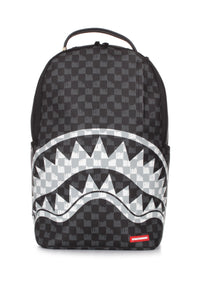 SPRAYGROUND TAS BLACK AND WHITE DRIP SHARK BACKPACK MULTI