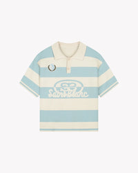 Saint Blanc POLO KNITTED CREST POLO OFF WHITE