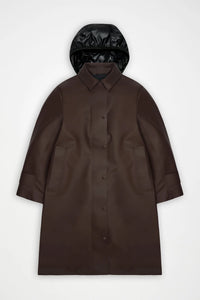 RAINS JAS NARA W LONG JACKET W3 BRUIN
