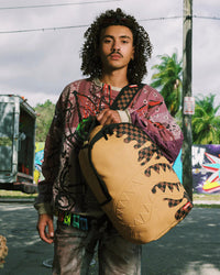 SPRAYGROUND TAS HENNY MELT BACKPACK BRUIN