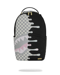 SPRAYGROUND TAS CREAM CHECK SIDE DRIP BACKPACK BEIGE